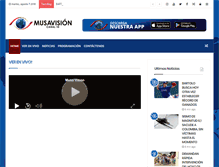 Tablet Screenshot of musavision.com